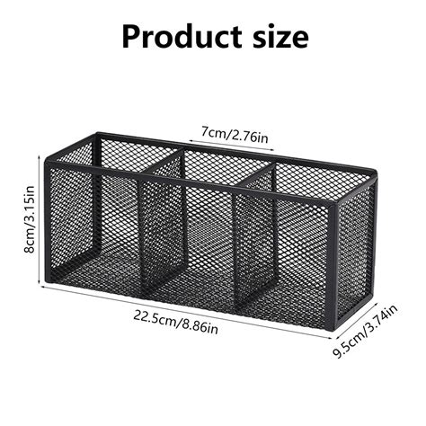 Mesh Teacher Brushes Desktop Durable Desk Organizer Pen Holder Classroom Ebay