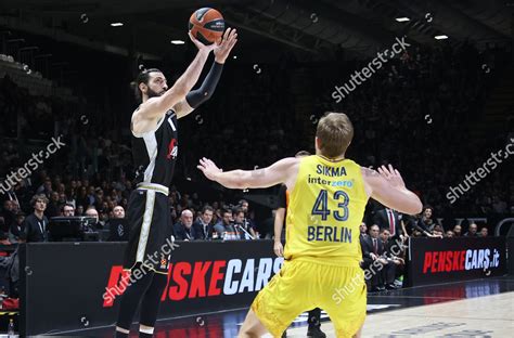 Tornike Shengelia Segafredo Virtus Bologna Thwarted Editorial Stock