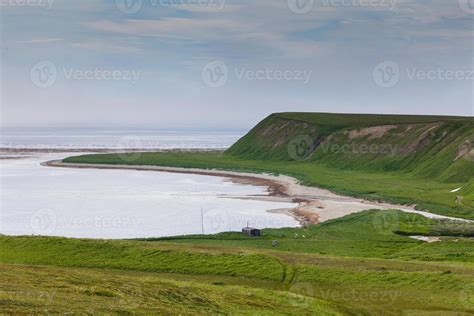 Landscape of Bering Island 21952787 Stock Photo at Vecteezy