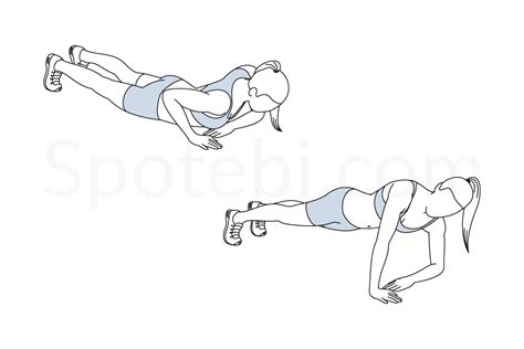 Asymmetrical Push Up | Illustrated Exercise Guide