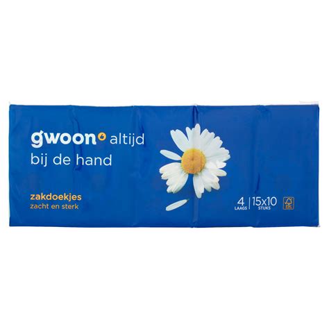 Gwoon Zakdoekjes Zacht En Sterk 4 Laags