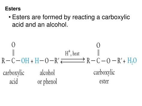 PPT - Carboxylic Acids and Esters The functional group of carboxylic ...