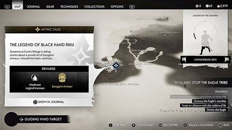 Ghost Of Tsushima Iki Island The Legend Of Black Hand Riku