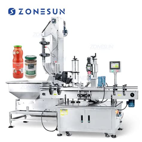 Automatic Lug Capping Machine For Glass Jars