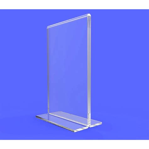 Acrylic Table Tent Menu Card Holders Iangeldisplay