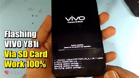 Flashing Atau Update Firmware VIVO Y81i VIVO 1812 Via SD Card YouTube