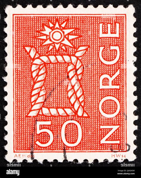 NORWAY CIRCA 1962 A Stamp Printed In The Norway Shows Boatswains