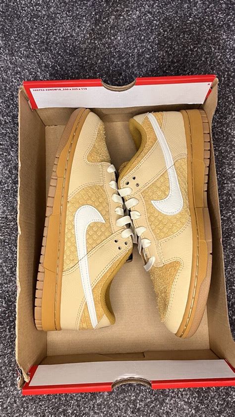 Size 9 5 Nike Dunk Low Waffle Wheat Coconut Milk Sesame Fz4041 744 Ebay