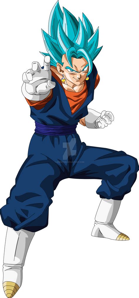 Vegetto Ssj Blue Dragon Ball Art Goku Dragon Ball Super Dragon Ball