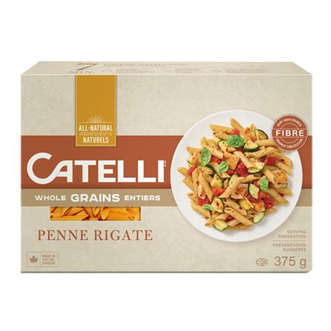 Penne de blé entier Catelli Barilla Canada Inc Aliments du Québec