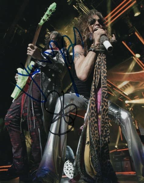 Steven Tyler And Joe Perry Signed Autographed Aerosmith Photo Autographia