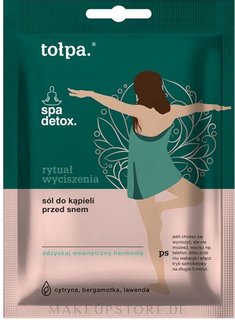 Tolpa Spa Detox Calming Ritual Bath Salt Beruhigendes Und