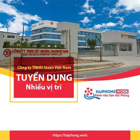 Công Ty Tnhh Jasan Việt Nam Tuyển Dụng Nhân Viên Nghiệp Vụ Nhân Viên