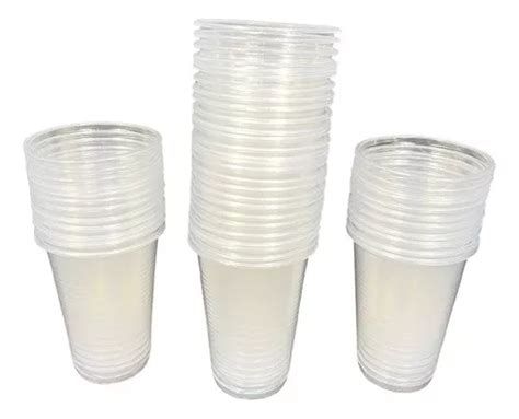 Vaso Descartable Transparente 200ml X50 Unidades Cuotas sin interés