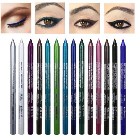 14 kolor wodoodporny nie kwitną Eyeliner ołówek długotrwały nie znikną