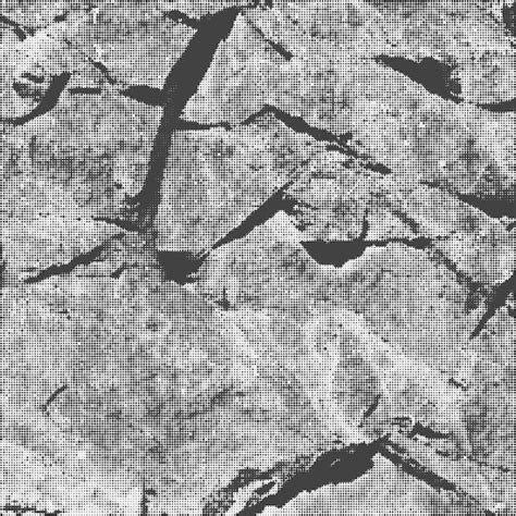 Vector Rocas Modernas Piedras Negro Blanco Monocromo Semitono Abstracto