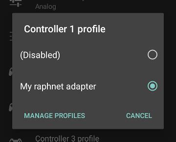 raphnet. - Configuring your controller in Mupen64Plus-FZ