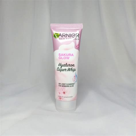 Garnier Sakura Glow Hyaluron Super Whip Foam Skin Care 50ml Health