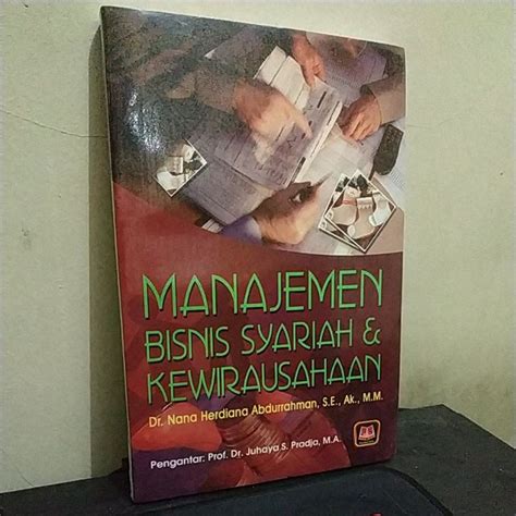 Jual Original Buku Manajemen Bisnis Syariah Kewirausahaan Lengkap