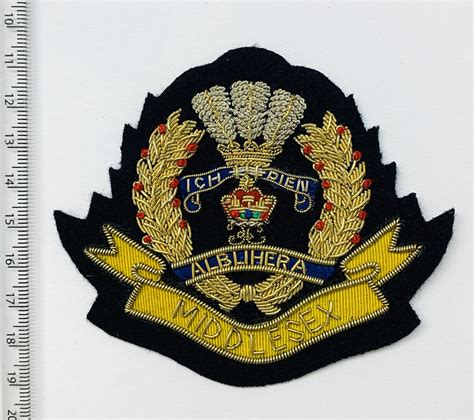 Middlesex Regiment Blazer Badge