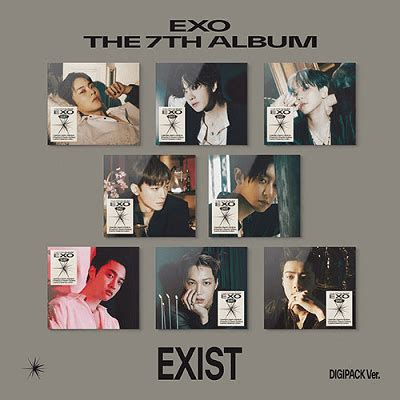 EXO 7TH STUDIO ALBUM EXIST DIGIPACK VER Kpop USA