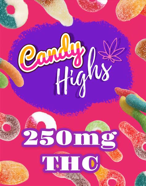 Buy Candy Highs – 500mg THC / 50mg CBD – Various Candy Online