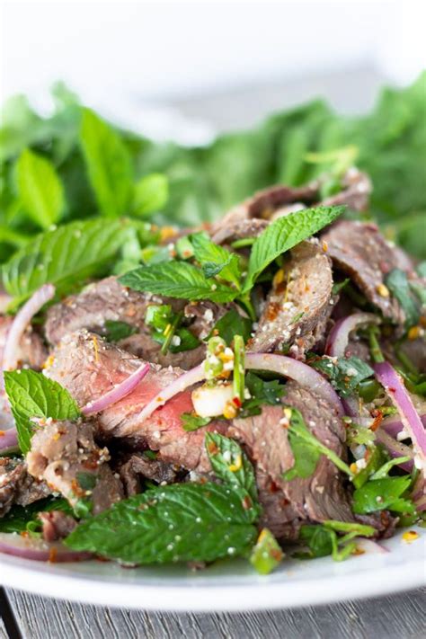 Neu Nam Tok Thai Beef Waterfall Salad Artofit