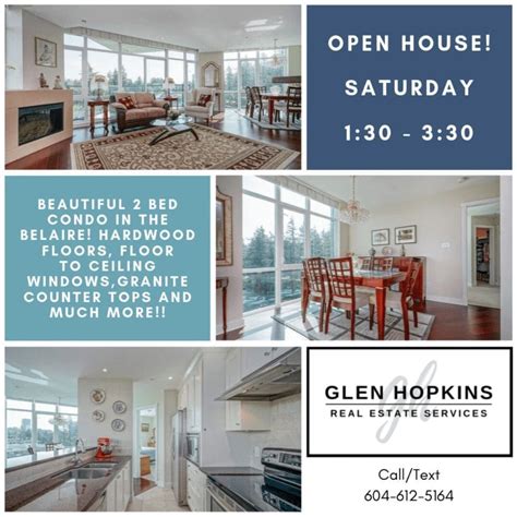 Open House 804 14824 North Bluff Road Glen Hopkins Prec Local Realtor