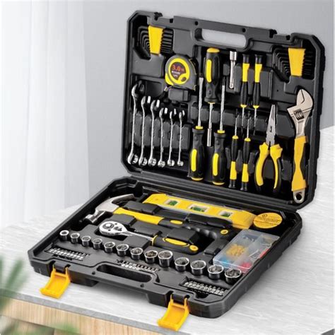 Mallette Outils Pcs Caisse Compl Te Coffre Outils Avec Cl Jeu