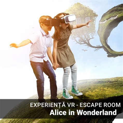 Experiență cadou VR Escape Room Alice in Wonderland StarGift ro