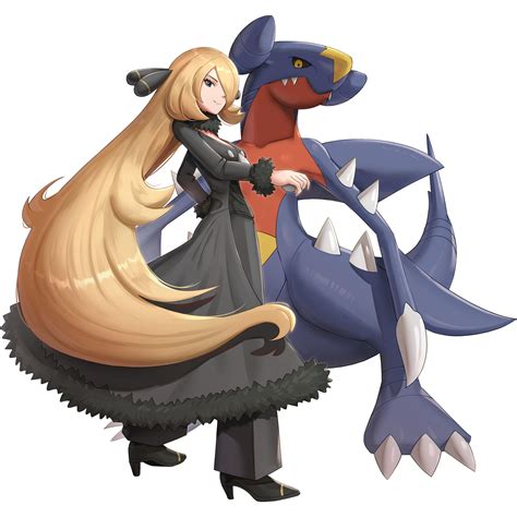 Cynthia And Garchomp Cynthia Know Your Meme