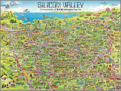 Silicon Valley Mind Map