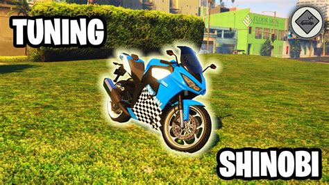 GTA 5 ONLINE TUNING Nagasaki Shinobi Kawasaki Ninja 250R YouTube