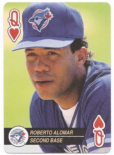 Bicycle Playing Cards Roberto Alomar Toronto Blue Jays Queen Of