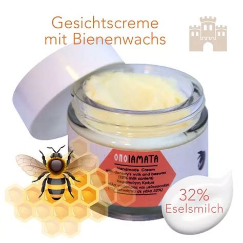 Eselsmilch Creme Mit Bienenwachs Gesichtscreme Naturburg