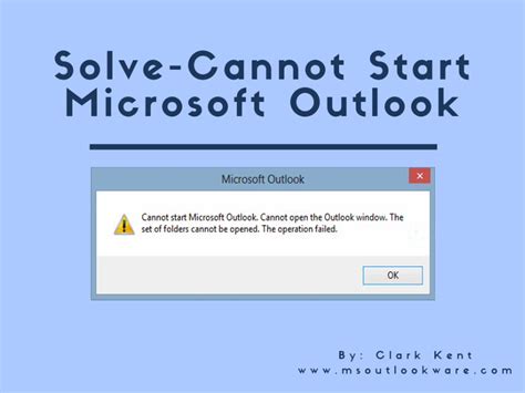 Pptx How To Fix Cannot Start Microsoft Outlook Error Message