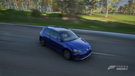 Volkswagen Golf R Forza Horizon Free Roam Gameplay Logitech