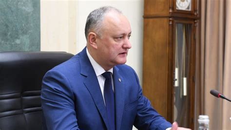 Igor Dodon A Fost Audiat N Dosarul Energocom Procurorii Mi Au