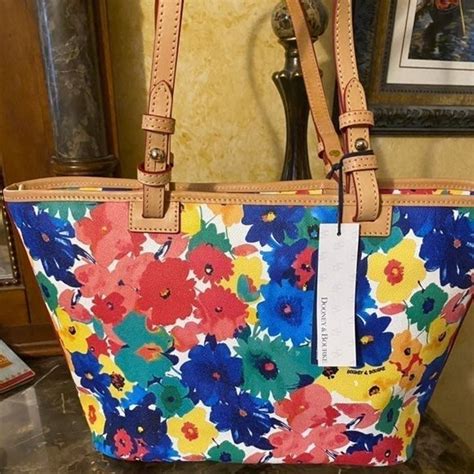 Dooney Bourke Bags Nwt Dooney And Bourke Floral Leisure Shopper