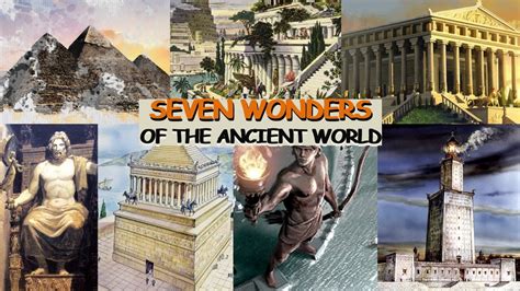 Seven Wonders Of The Ancient World What Were The Seven Ancient