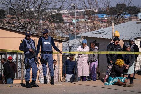 At Least 15 Dead After Mass Shooting At A Bar In Soweto South Africa