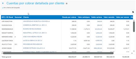 Reporte De Cartera Por Cliente Portal De Clientes Siigo Software