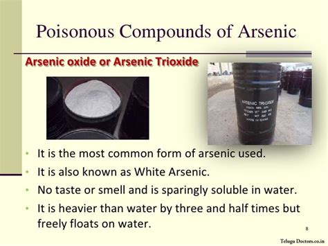 Arsenic poisoning