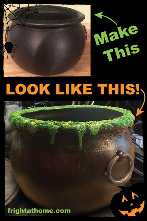 Witchy Cauldron Halloween Decoration Ideas For Your Potion Corner