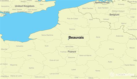 Beauvais tourist guide - France map - Plans and maps of Beauvais