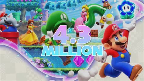 Super Mario Bros Wonder Becomes Fastest Selling Game In Series History