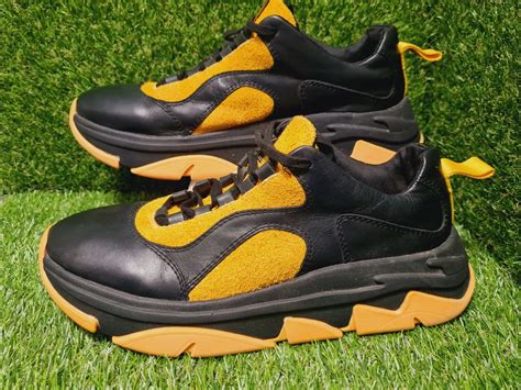 NAKED WOLFE SNEAKERS MEN S SIZE 10 5 IN BLACK YELL Gem