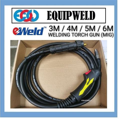 Eweld Mb M M M M Euro Welding Torch Gun For Co Mig Heavy