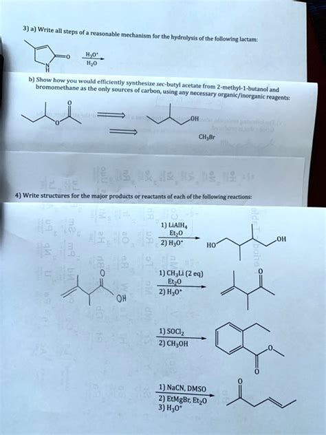 Solved 3 A Write All Steps Of A Rcasunahl Mechanism For The