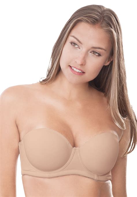 Comfort Choice Women S Plus Size Convertible Underwire Bra Ddd Nude Walmart